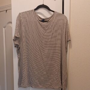 Striped Blue and White T-Shirt